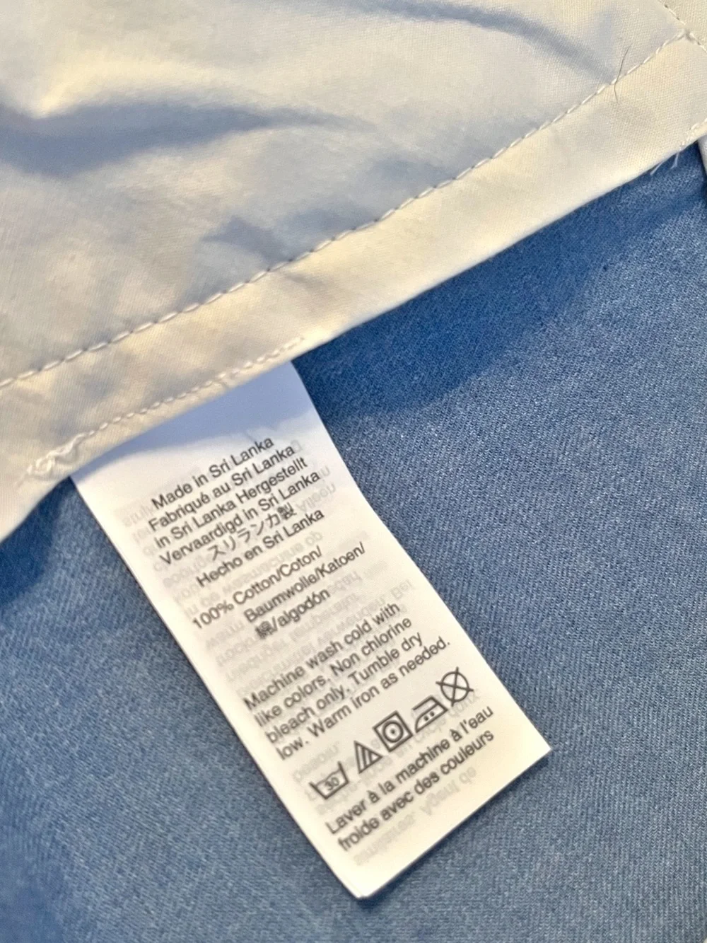 J. by J.Crew Chambray Blue Tapered Pants Men’s 34x31.5 Cotton Dress Chinos